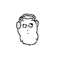 neujeok 음악 눈멍이 느적 neujeok Sticker