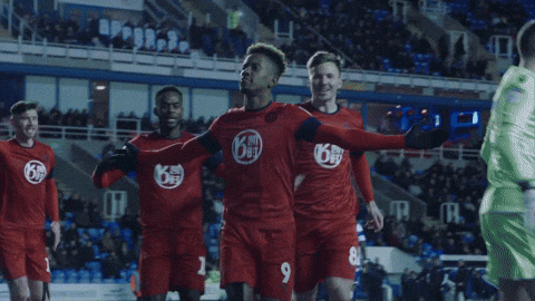 Arms Wide Open Football GIF by Wigan Athletic