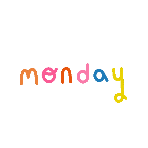 Days Of The Week Day Sticker by Charley