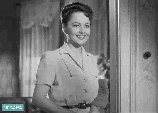 Olivia De Havilland GIF by Turner Classic Movies