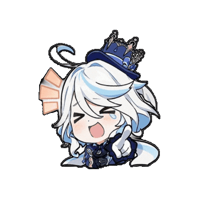 PensiveBon giphygifmaker genshin furina Sticker