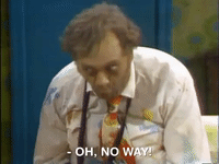 you cant do that on television splat GIF