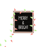 Merry Christmas Sticker