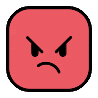 Angry Mood Sticker