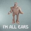 Ears Pun GIF by Billy Budgen