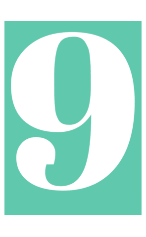 Numbers Counting Sticker