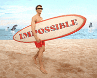 Tampax_it surf impossible ciclo surfista GIF