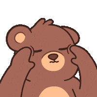 Teddy Bear No Sticker by BEARISH