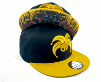 Capichecaps blue black yellow gold GIF