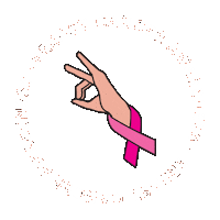 Breast Cancer Sorority Sticker