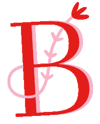 Logo B Sticker by Bodil Jane