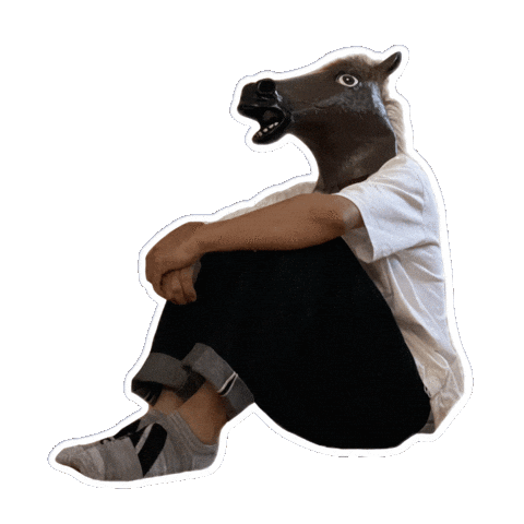 Horse 馬 Sticker