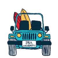 Palm Beach Pba Sticker by Palm Beach Atlantic University