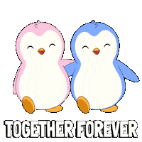 You And Me Love Sticker by Pudgy Penguins