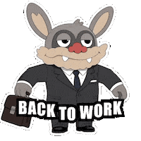 Monday Working Sticker