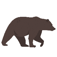Camping Canadian Sticker