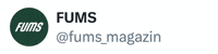 Logo Twitter GIF by FUMS