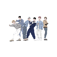 Eun Woo Mj Sticker