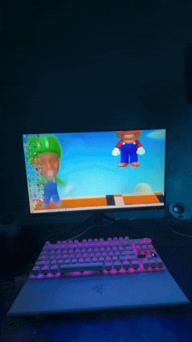 Computer Jumping GIF