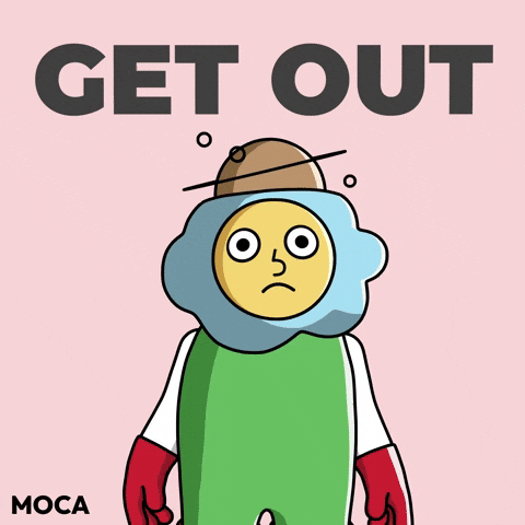 Angry Get Out GIF by Moca Network