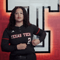 Cimone Edge GIF by Texas Tech Softball