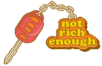 TheNamlak car colorful miami key Sticker