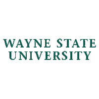 WayneStateCLAS winter graduation cap detroit Sticker