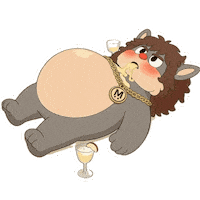 Pina Colada Summer Sticker