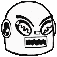 Vinyl Sticker by Lunchbox Records