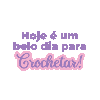 Artesanato Croche Sticker