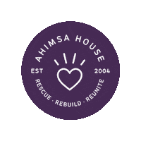 AhimsaHouse pets domestic violence ahimsahouse Sticker