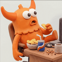 Shocked Blank Face GIF by Momo & Tulus