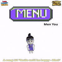 Pixel Art Menu GIF by Zhot