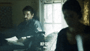nervous fox GIF