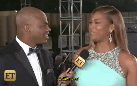 queen latifah yes GIF by Entertainment Tonight