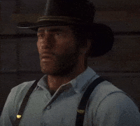 Red Dead Redemption Arthur GIF
