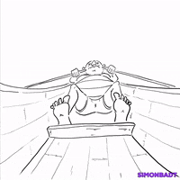 simonbadt sport animation illustration fitness GIF