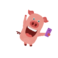 outstandingfoods happy excited vegan selfie Sticker