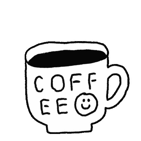 Coffee Smile Sticker