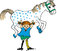 Pippi Longstocking Sticker by Astrid Lindgren Official
