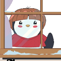 Good Bye Hello Sticker by Pudgy Penguins