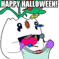 Trick Or Treat Halloween Sticker by Magic Eden