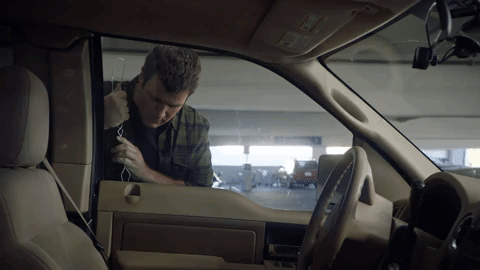 nathan fillion car GIF by ABC Network