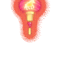 New Year Fire Sticker by birb