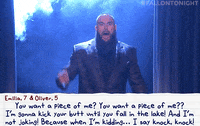 fallontonight fight wwe nbc wrestling GIF