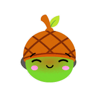Happy Chill Sticker by Piñata Smashlings