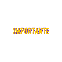 Importante Sticker