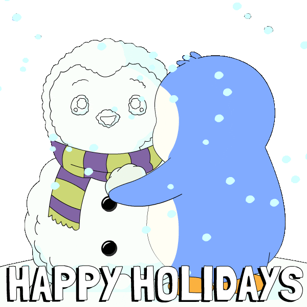 Merry Christmas Sticker by Pudgy Penguins