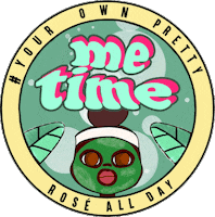 pink kiss Sticker by Rosé All Day Cosmetics