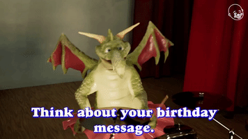 Think About Your Birthday Message